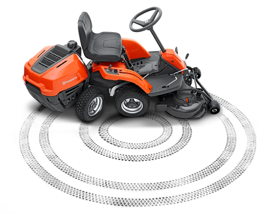 Trattorino Rider Husqwarna R 112 C - 1